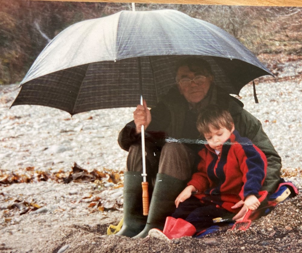 My Dad Bob and my son Andy